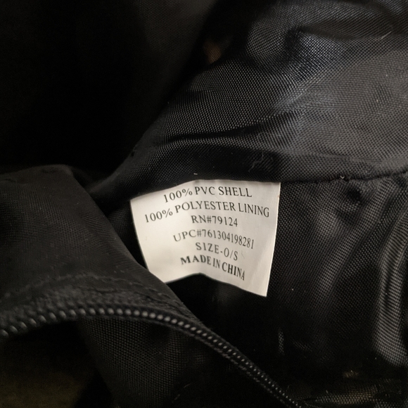 Y2K Black Vinyl Chihuahua Puppies/Rhinestones Preppy/Y2K Shoulder Bag - Picture 11 of 11